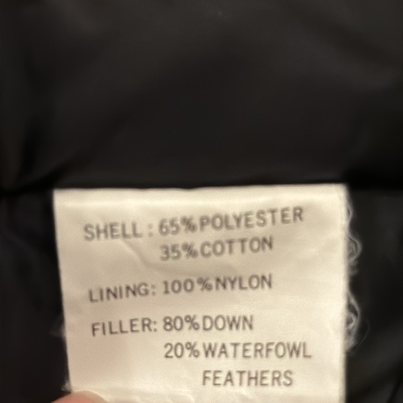 Goose Country Puffer Jacket men’s Large 80% Down - Picture 8 of 8